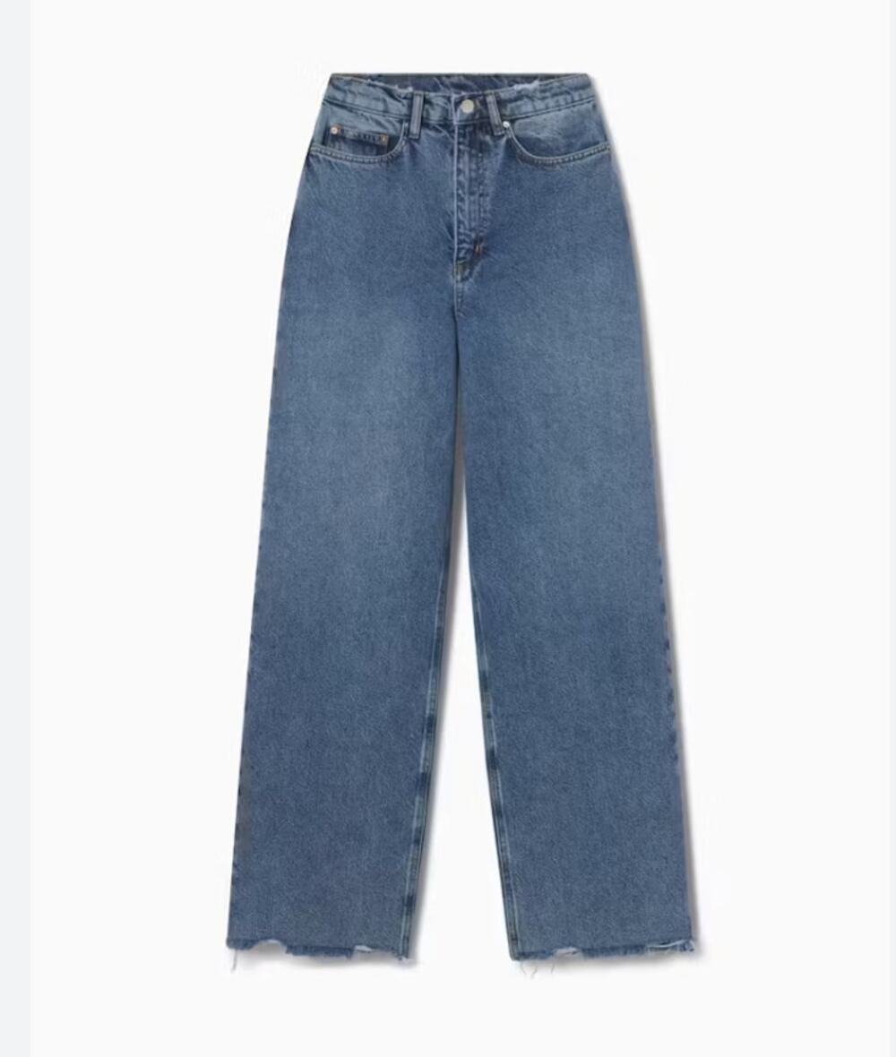 KHY Classic High Rise Denim Wide Leg Jeans NWT Size 30